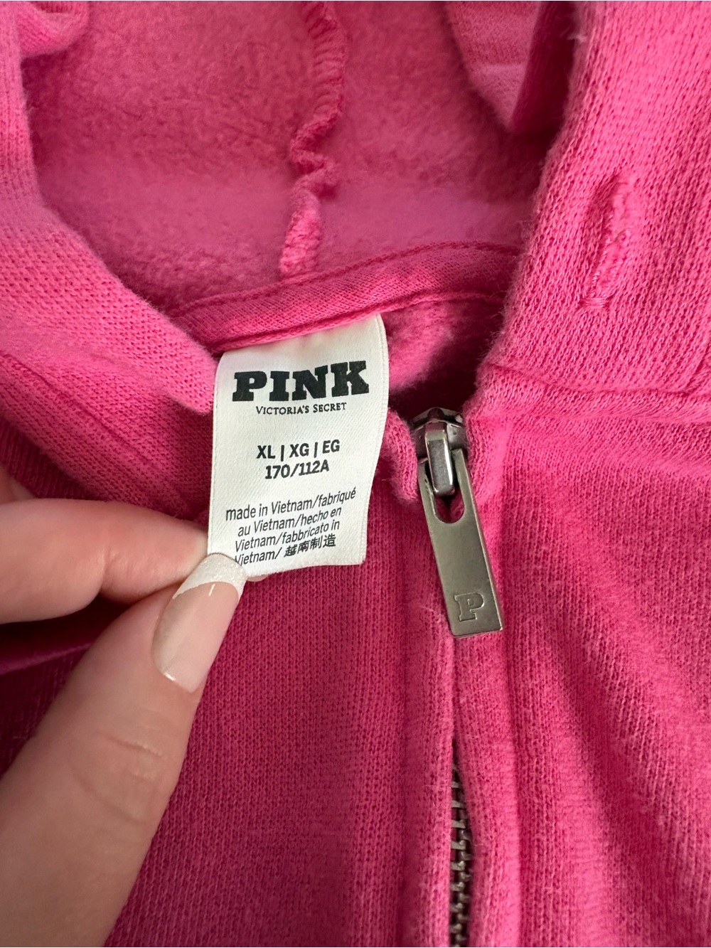 PINK halloween zip up - Picture 3 of 5